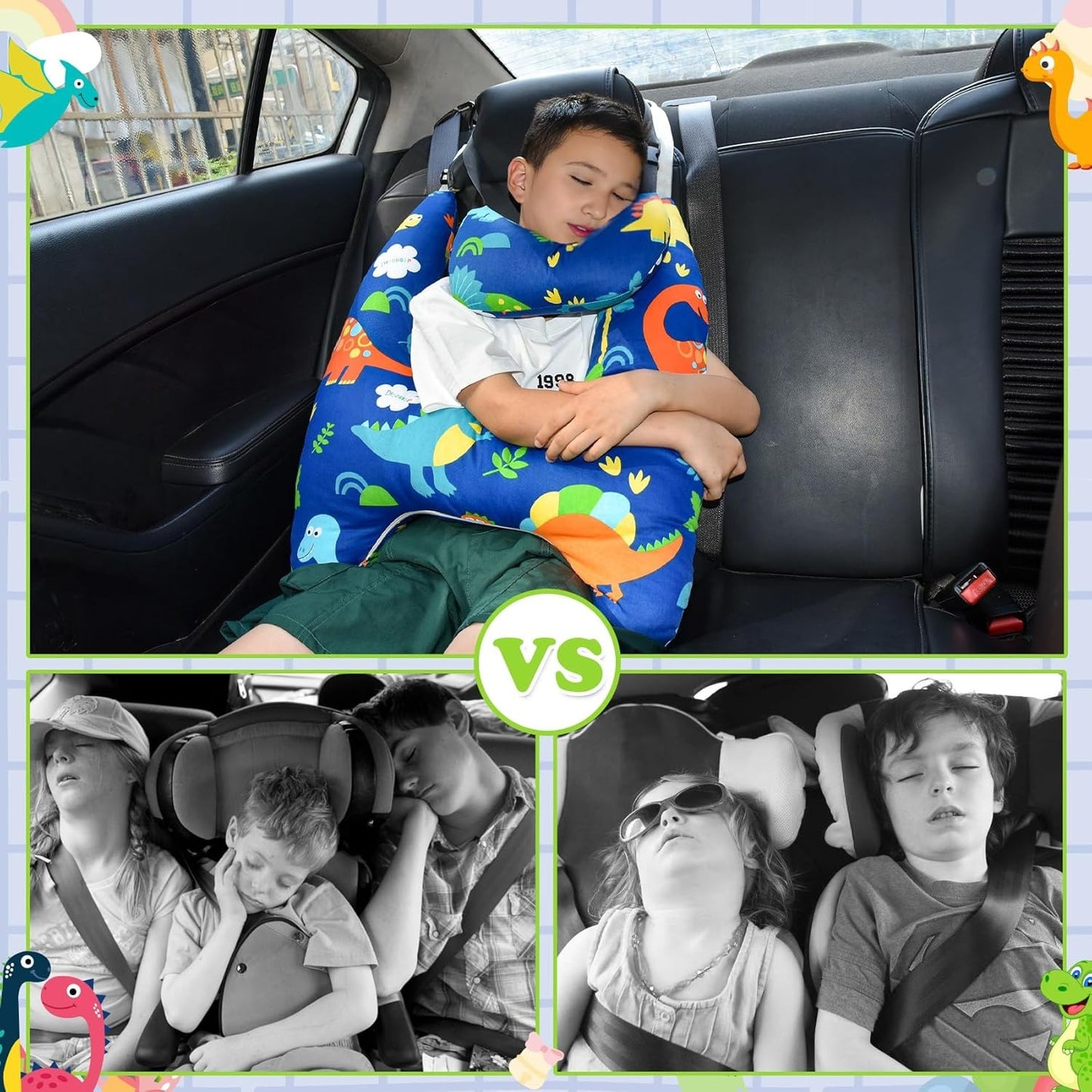 Almohada de Viaje para Niños Forma H